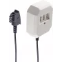 Telefonkabel ShiverPeaks BS71010 0,2 m Schwarz Weiß