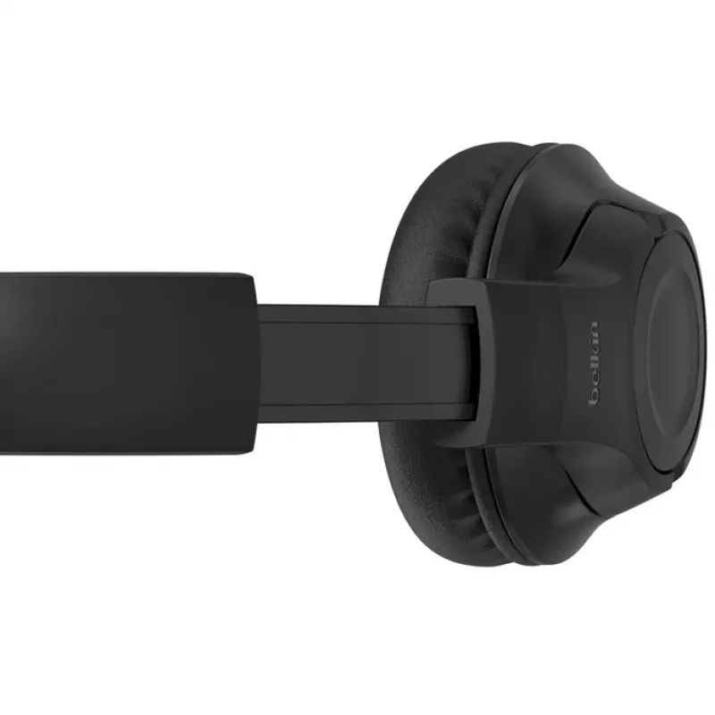 Belkin SoundForm Inspire - Headset - Over-Ear - Bluetooth - Kabellos, Kabelgebunden - 3,5 mm Klinkenstecker - Schwarz (AUD006BTBLK)