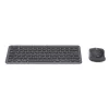 Multi-Device Tastatur- und Maus-Set schwarz grau