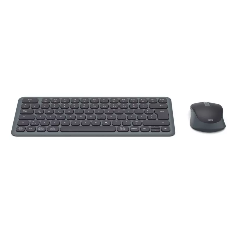 Multi-Device Tastatur- und Maus-Set schwarz grau