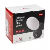 MACLEAN MCE367 Wandleuchte LED mit PIR-Sensor, Außen-Wandleuchte mit Bewegungsmelder