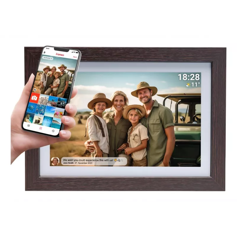 Digitaler Bilderrahmen Denver PFF-1042DWMK2 10,1 Zoll Touchscreen Wi-Fi