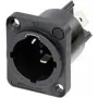 Neutrik NAC3MPX-TOP - CuSn0.2 - Schwarz - Kupfer - Polyamid - Edelstahl - Kupfer - Kupferlegierung - IP65 (NAC3MPX-TOP)