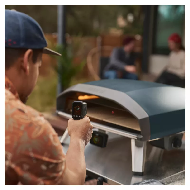 Ooni Koda 2 Pro Pizzamaker Schwarz Silber 1 Pizza 46 cm