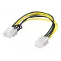 Wentronic Goobay Internes PC-Stromkabel - PCI Express 6-polig Buchse > PCI Express 8-polig Buchse (93635)