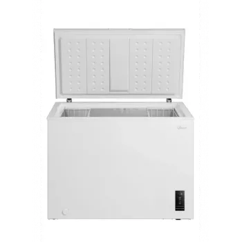 Gefriertruhe Midea MDRC345FEE01 — 249 L, Energieeffizienzklasse E, weiß, 85 cm Höhe