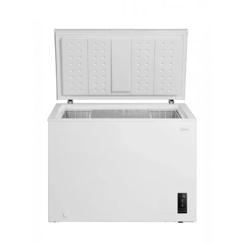 Gefriertruhe Midea MDRC345FEE01 — 249 L, Energieeffizienzklasse E, weiß, 85 cm Höhe