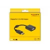 Adapter DisplayPort 1.2 Stecker auf VGA Buchse DeLOCK 61006
