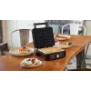 Waffeleisen Lovio LVWF001BK — 1400W, schwarz, elektrisches Tisch-Waffeleisen