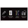 LED-Neon-Schild MANTA MASNL132RGB Style Neon Lights GAMER ZONE, RGB-beleuchtete Wanddekoration