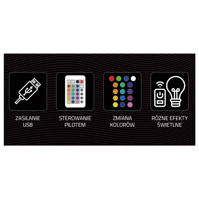 LED-Neon-Schild MANTA MASNL132RGB Style Neon Lights GAMER ZONE, RGB-beleuchtete Wanddekoration