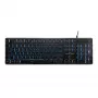 Mechanische Gaming-Tastatur White Shark Tachi Schwarz US-Layout RGB-Beleuchtung