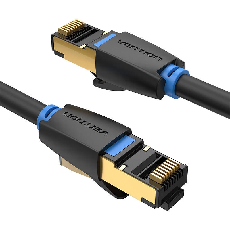 Vention Cat.8 SFTP Patchkabel 2M Schwarz
