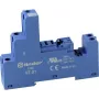 FINDER FIN 97.01 - Relaissockel für: FIN 46.61 / 86.30, Blau (9701)