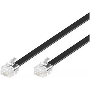 Telefonkabel MicroConnect MPK106B RJ12 RJ12 6 m Schwarz