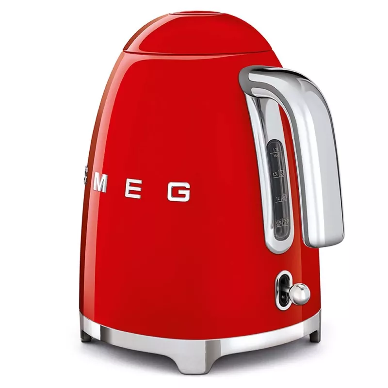 Elektrischer Wasserkocher Smeg 1,7 l 2400 W Rot