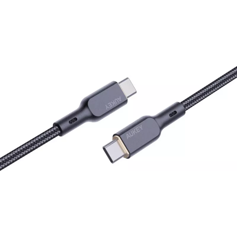 AUKEY CB-KCC101 Nylon-Kabel USB-C auf USB-C 1m
