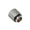 Bitspower Adapter G1/4 Zoll AG auf G1/4 Zoll IG, 15 mm, silber glänzend