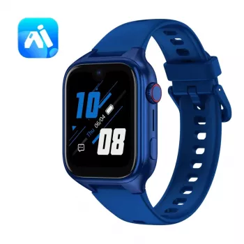 Smartwatch Stelio Junior Pro AI 4G ST-SWJ102-NB — marineblau, 4G-Konnektivität