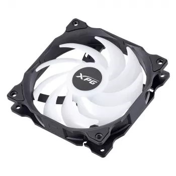 XPG VENTO 120 ARGB PWM (3er-Pack) Schwarz, Lüfter, 12 cm, 300 U/min, 1850 U/min, Schwarz