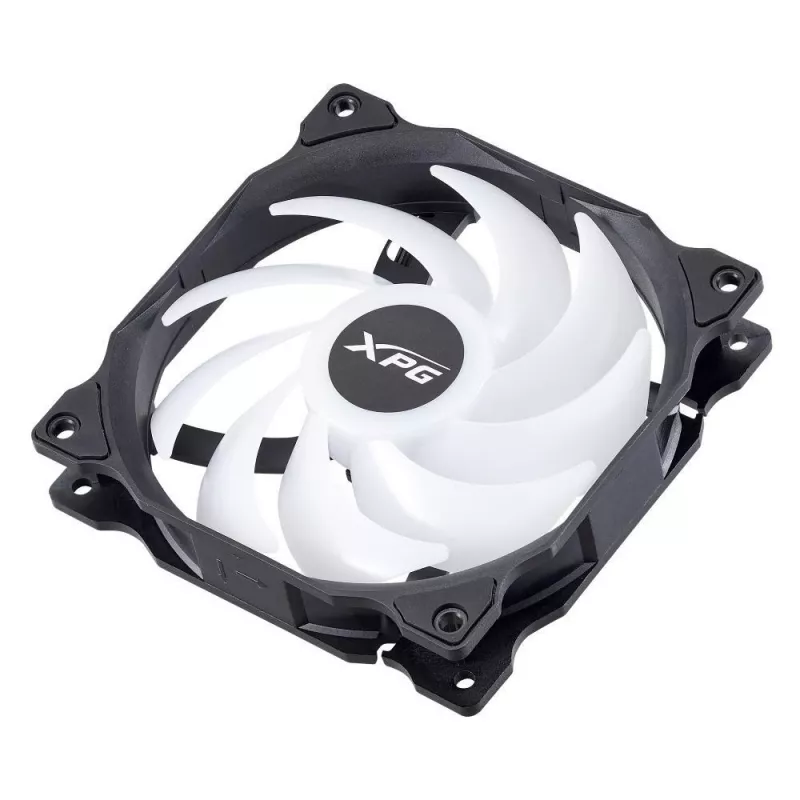 XPG VENTO 120 ARGB PWM (3er-Pack) Schwarz, Lüfter, 12 cm, 300 U/min, 1850 U/min, Schwarz