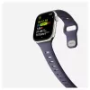 Band Nomad Tempo Band Lila Gummi, kompatibel mit Smartwatch, 18 mm Breite, Handgelenk 135–175 mm