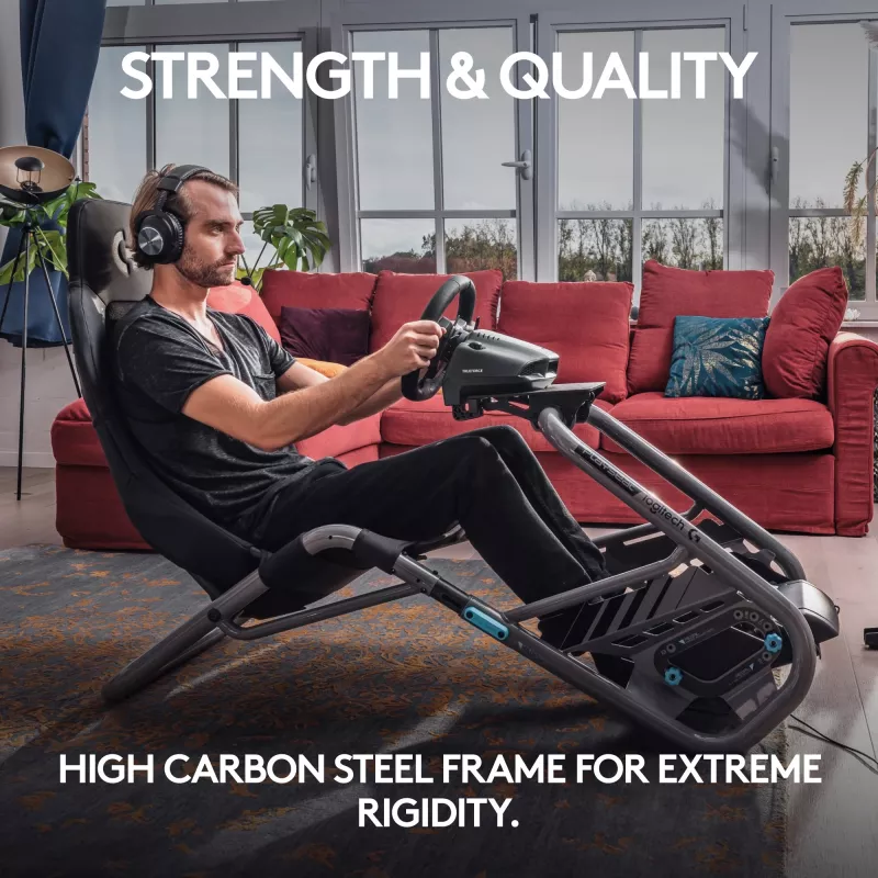 Playseat Trophy - Logitech G Edition Leichtgewichtig - Einfach zu verstauen - Esports - SIM Racing Sitz