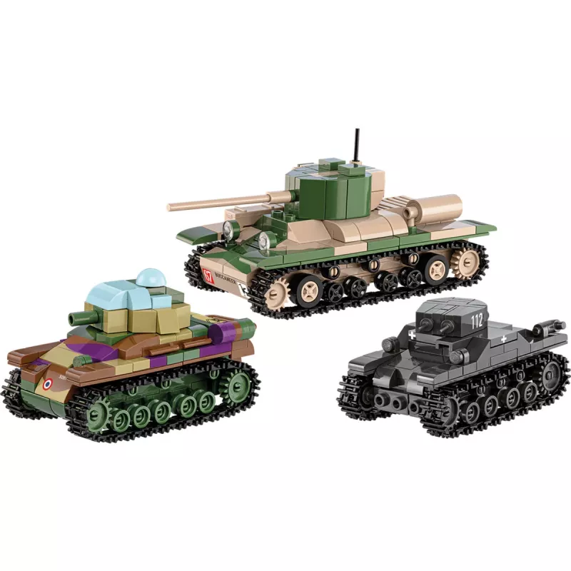 Baukasten COBI Renault R35 Valentine IX Panzer I 595 Teile