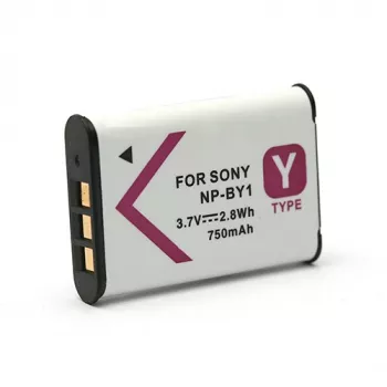 Battery extra digital NP-BY1 640mAh wiederaufladbar Lithium-Ionen für tragbare Geräte