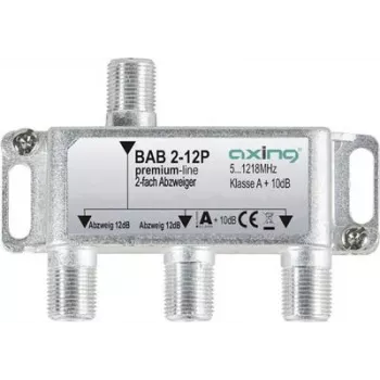Axing BAB 2-12P Kabelsplitter Grau (BAB 2-12P)
