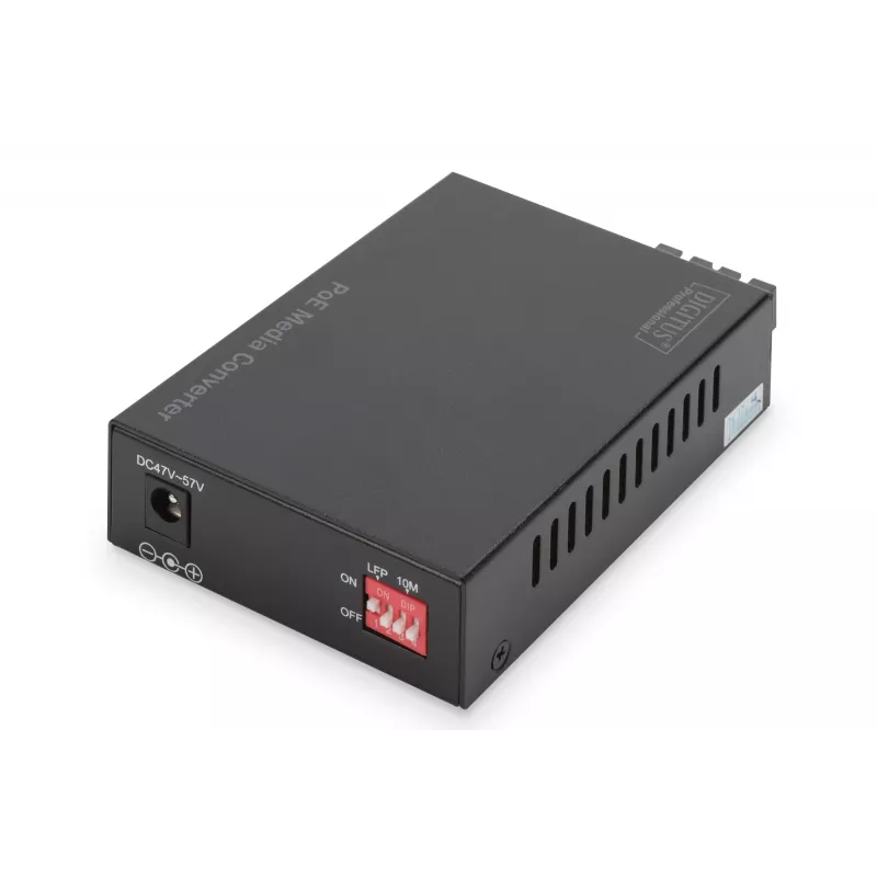 Digitus Gigabit-PoE-Medienkonverter, RJ45 / SC, MM, PSE