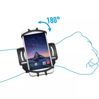 Handyhalterung Mobilis 030004 Schwarz