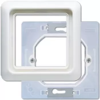 Abdeckrahmen für Wandschalter JUNG CD 681 WU WW Weiß Thermoplast für modulare Rahmen