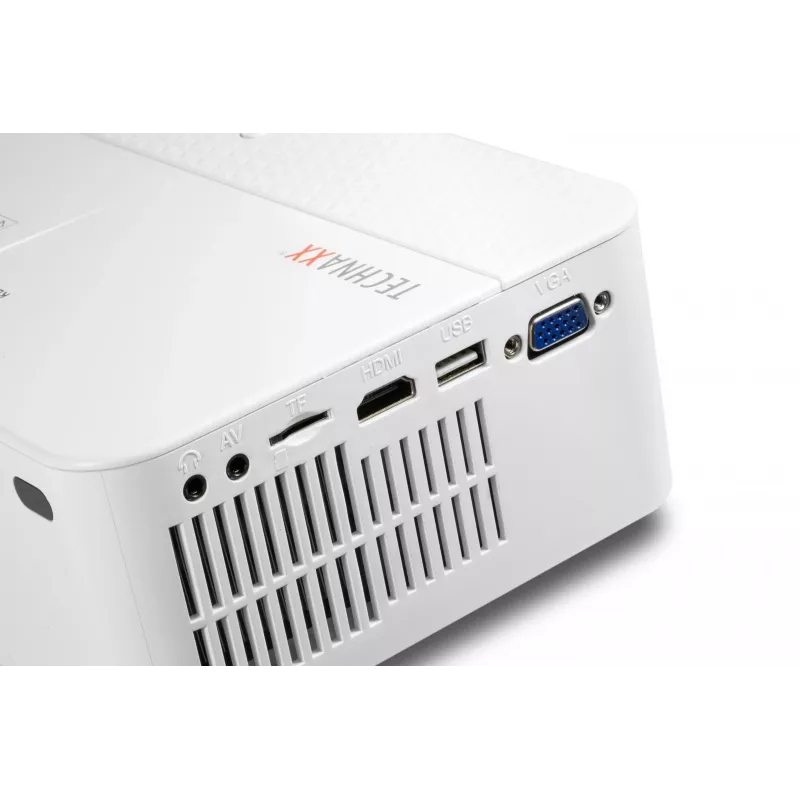 Technaxx TX-113 Standard Throw Projektor 1800 ANSI Lumen LED 800x480 Weiß