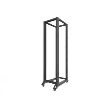 Lanberg OR01-6042-B Rack-Schrank 42U freistehendes Rack Schwarz