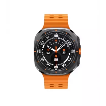 Samsung Galaxy Watch Ultra 3,81 cm (1,5 Zoll) AMOLED 47 mm Digital 480 x 480 Pixel Touchscreen 4G Grau, Titan Wi-Fi GPS (Satellit)