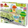 Spielzeug-Zugset LEGO DUPLO Interaktive Abenteuer-Eisenbahn 10427, 57 Teile, 2 Minifiguren, für Kinder ab 2 Jahren