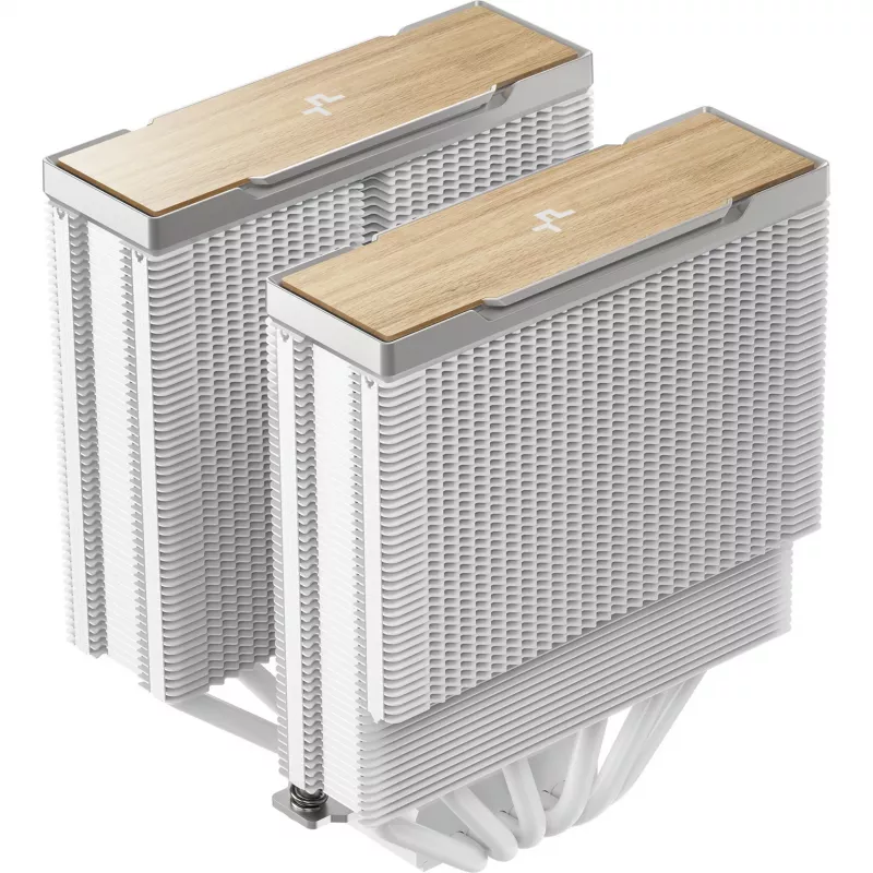DeepCool AK620 G2 WH Prozessor-Luftkühler, 120-mm-Lüfter, unterstützt LGA1700/1200/115x und AM4/AM5, weiß