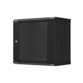 Wandmontierbares Rack LANBERG WF03-5309-10B, 9U, 500×350×540 mm, max. Belastung 60 kg, schwarz