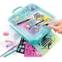 Tragbares Aquarellset mit Zubehör – Canal Toys ART012, kompakter Reisekunstkoffer mit Farben und Werkzeugen