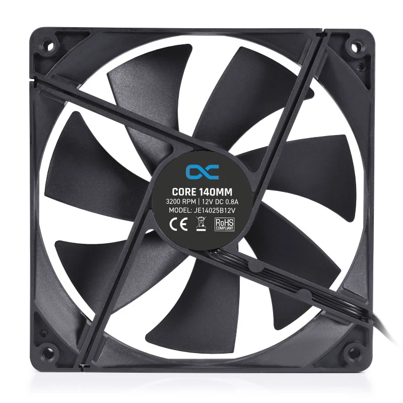 Lüftermodul Alphacool 24847 Schwarz Kunststoff 140x140x25mm