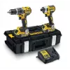 Dewalt System-Akku 18 Volt 18 Volt Combo-Kit: DCD796, DCF887, 2