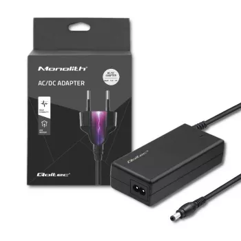 Qoltec 84W Desktop-Netzteil | 12V | 7A | 5,5*2,5 | +Netzkabel