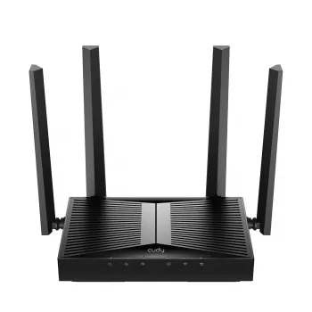 Tischrouter Cudy WR3600H Wi‑Fi 7 Dualband 2.4/5 GHz, 2882 Mbit/s, Gigabit Ethernet, 4 LAN-Ports, 12 V DC