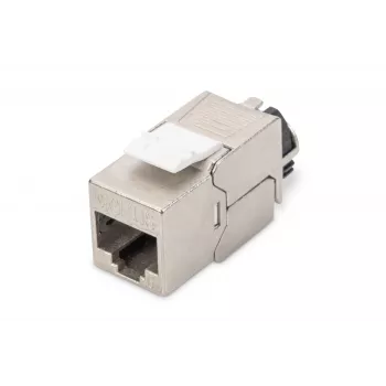 Digitus CAT 6A Keystone Modul, geschirmt, mit intelligentem Kabelmanager