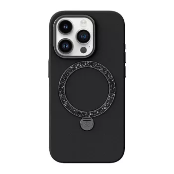 Handyhülle Joyroom Dancing Circle PN-15L2 iPhone 15 Pro (schwarz) ohne Verpackung
