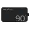 Qoltec 90W GaN Super Fast SLIM Wandladegerät | XP | 5-20V | 4,5A | USB-C 3.1 | Laptop | MacBook | Smartphone | + Kabel