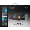 Notebook-Kühlpad DEFENDER NS-510 mit 2 Lüftern, 2×USB-Anschlüssen und RGB-Beleuchtung