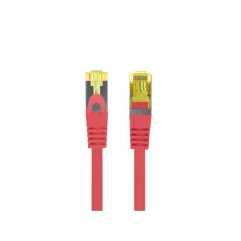 Netzwerkkabel Lanberg PATCHCORD KAT.6A S/FTP LSZH CU 0,5M Rot