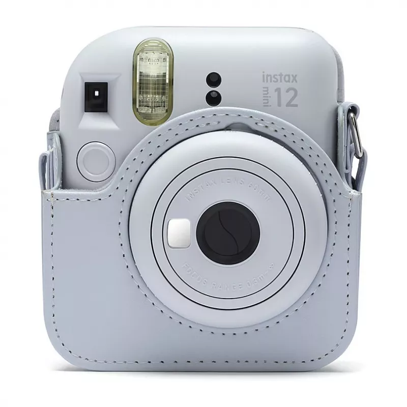 Kompakttasche Fujifilm 4177081 Weiß für Instax Mini 12 mit Schultergurt